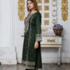 Khaddar Suit | Plain and Embroidered Shirt & Trouser |MN-KH-78623| Ready-to-Wear - Image 4